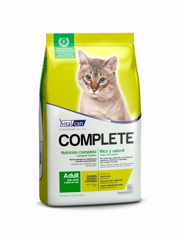 VITALCAN COMPLETE GATO CONTROL PESO