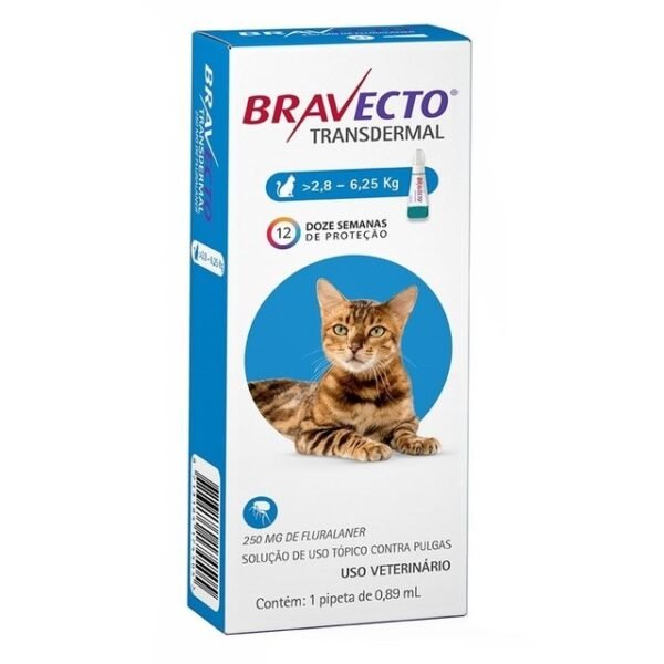 PIPETA BRAVECTO 2,8 a 6,25 kg